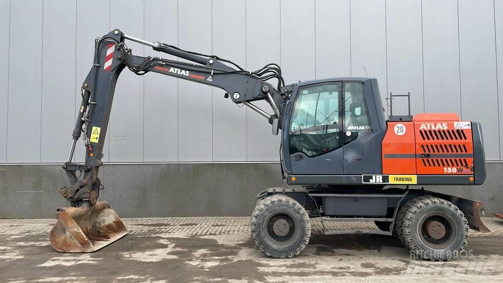 Atlas 150 W Gravemaskiner på hjul