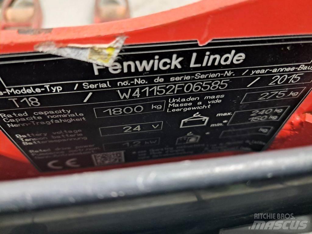 Linde T18 El-palleløftere