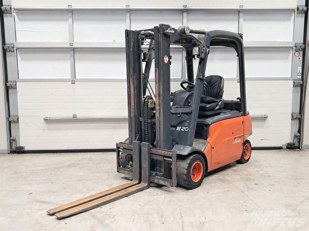 Linde E20PL-01 El gaffeltrucks