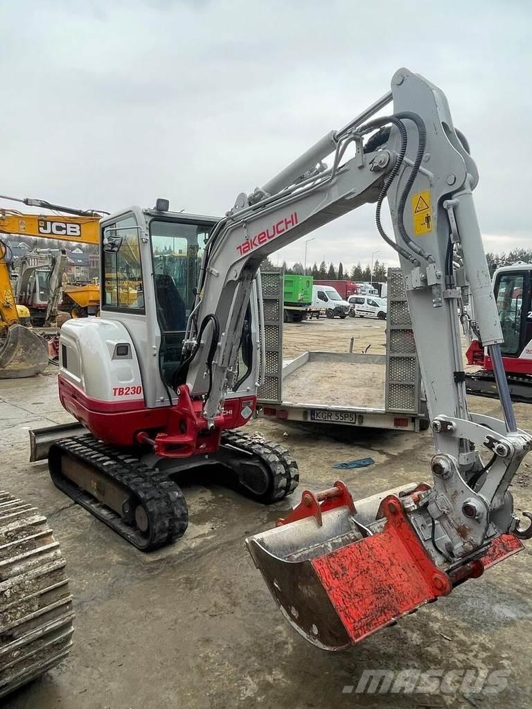 Takeuchi TB230 V3 Minigravemaskiner