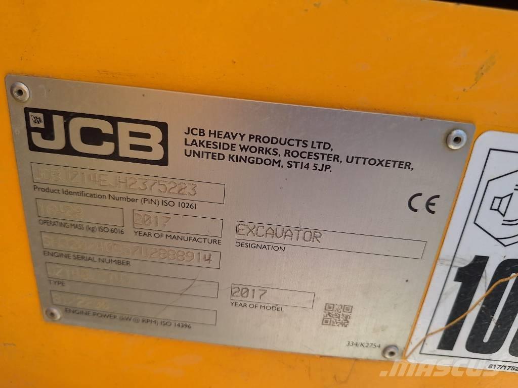 JCB JZ 140 LC Gravemaskiner på larvebånd