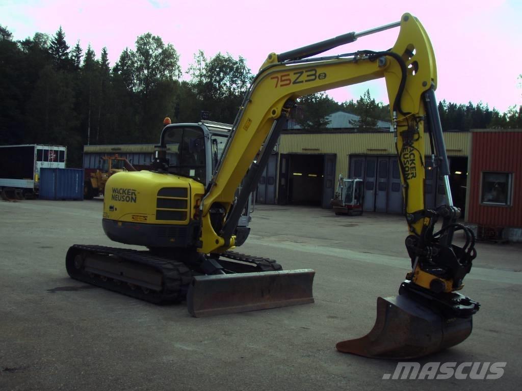 Wacker Neuson 75 Z3 Midi-gravemaskiner 7t - 12t
