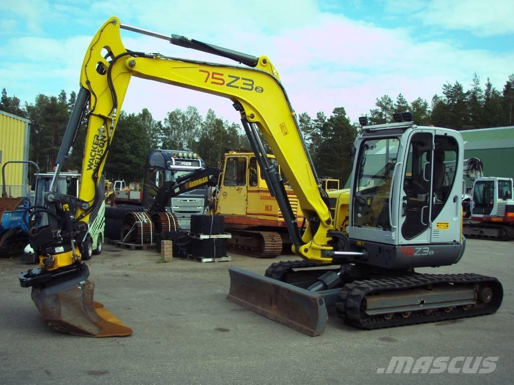 Wacker Neuson 75 Z3 Midi-gravemaskiner 7t - 12t
