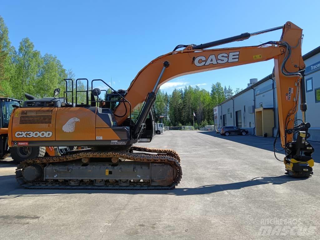 CASE CX 300 D Gravemaskiner på larvebånd
