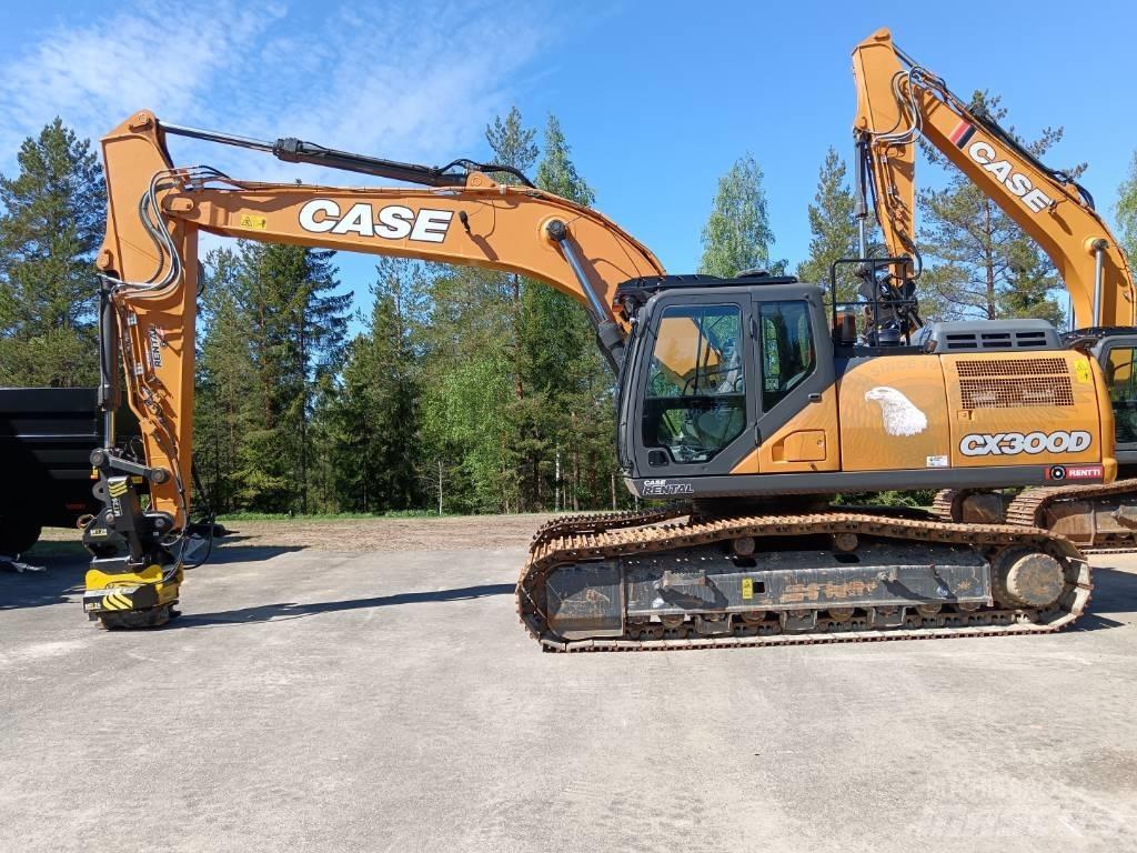 CASE CX 300 D Gravemaskiner på larvebånd