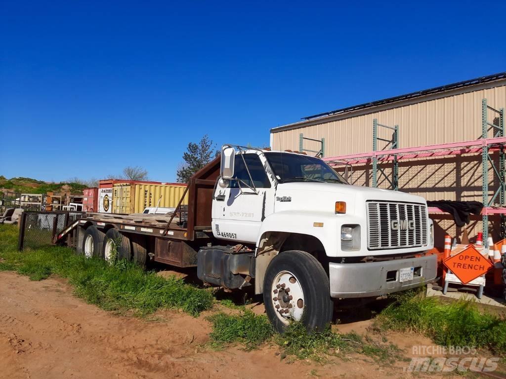 GMC C 7 Lastbil med lad/Flatbed