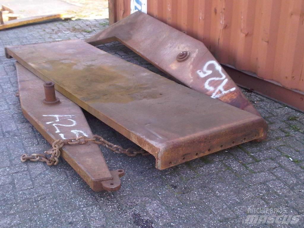 Volvo A25 tailgates Chassis og suspension