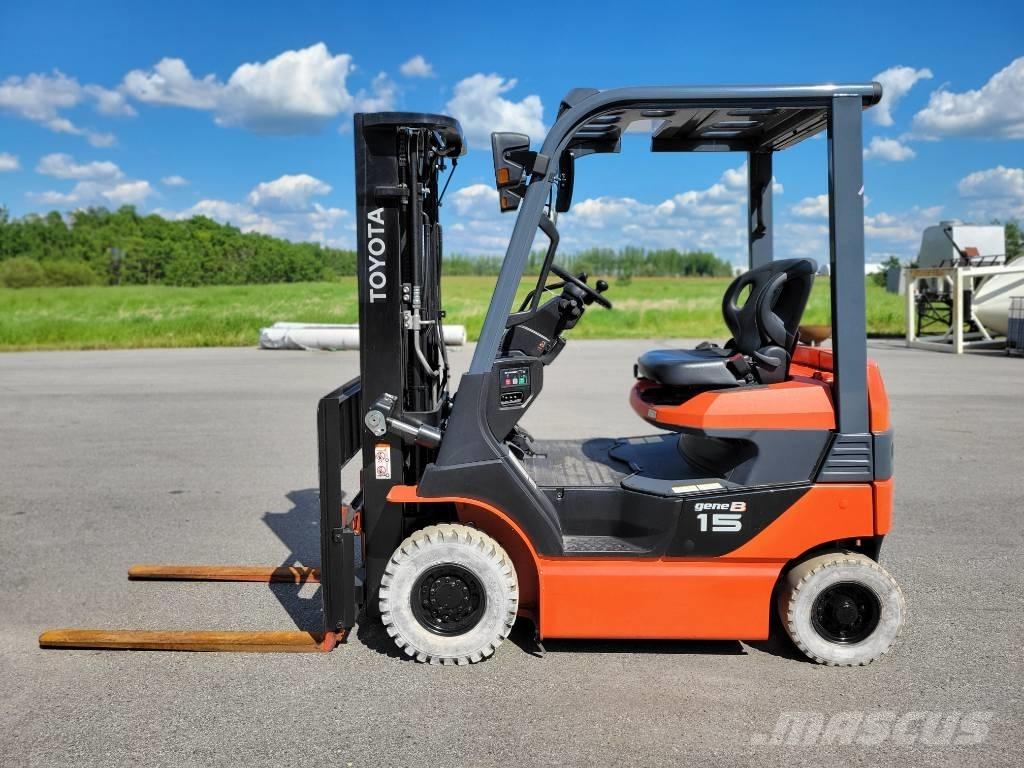 Toyota 8 FB 15 El gaffeltrucks