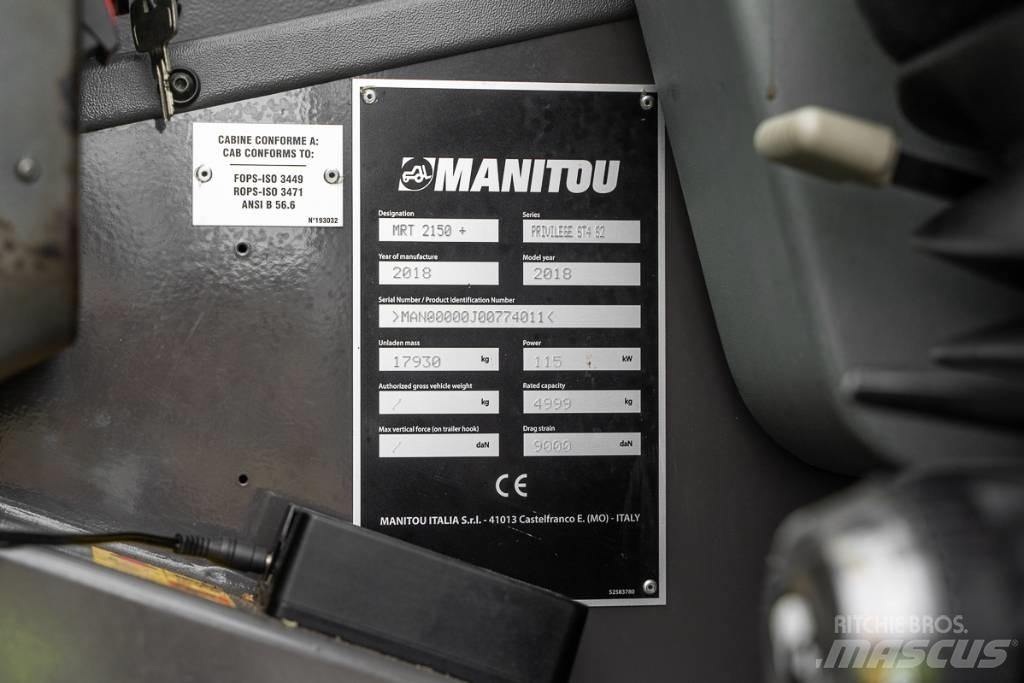Manitou MRT 2150 Teleskoplæssere