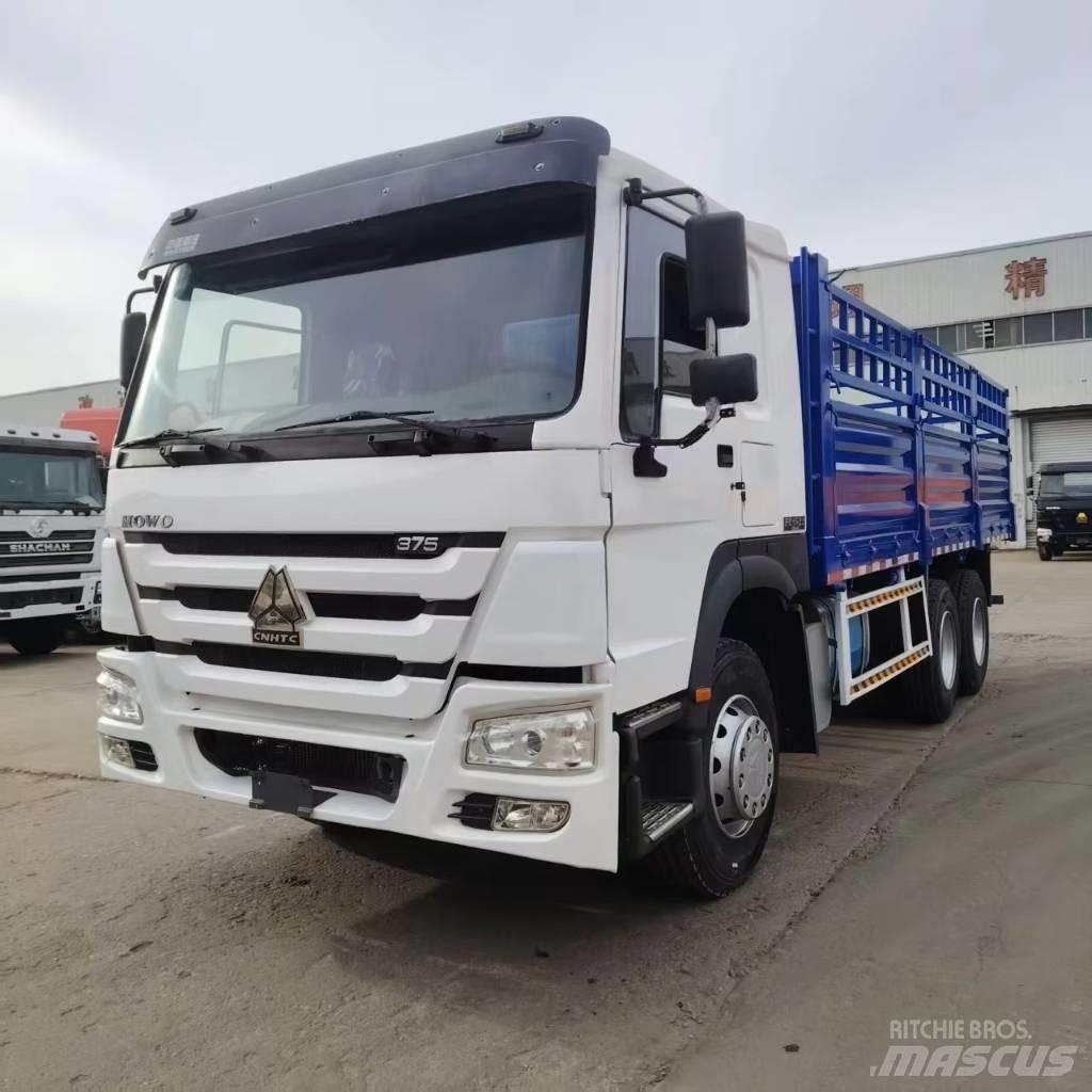 Howo 375 Lastbil med lad/Flatbed