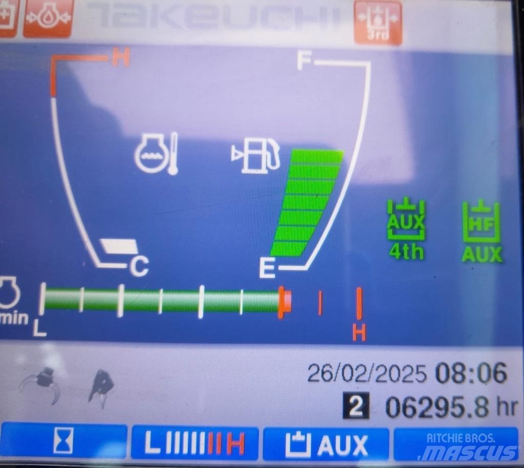 Takeuchi TB 260 Minigravemaskiner