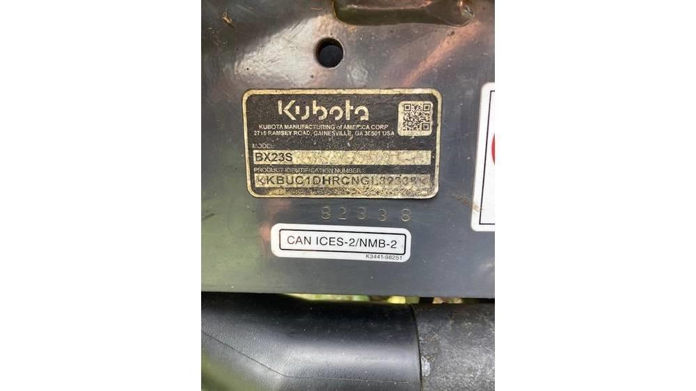 Kubota BX23s Traktorer