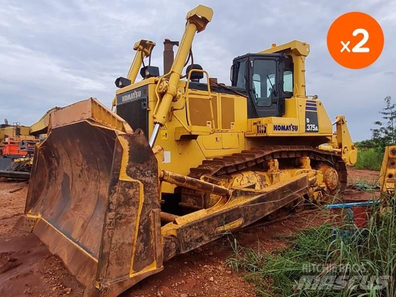 Komatsu D 375 A Bulldozer på larvebånd