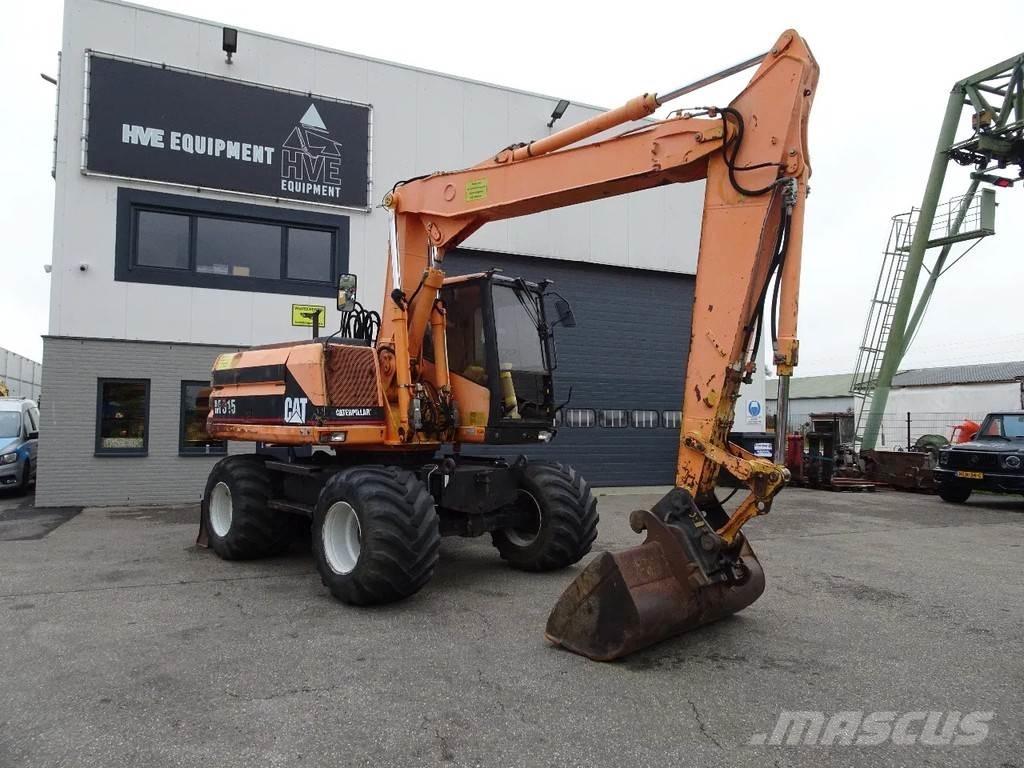 CAT M315 Gravemaskiner på hjul