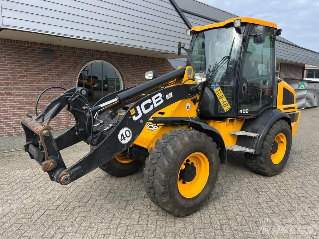 JCB 409 Agri shovel Læssemaskiner på hjul