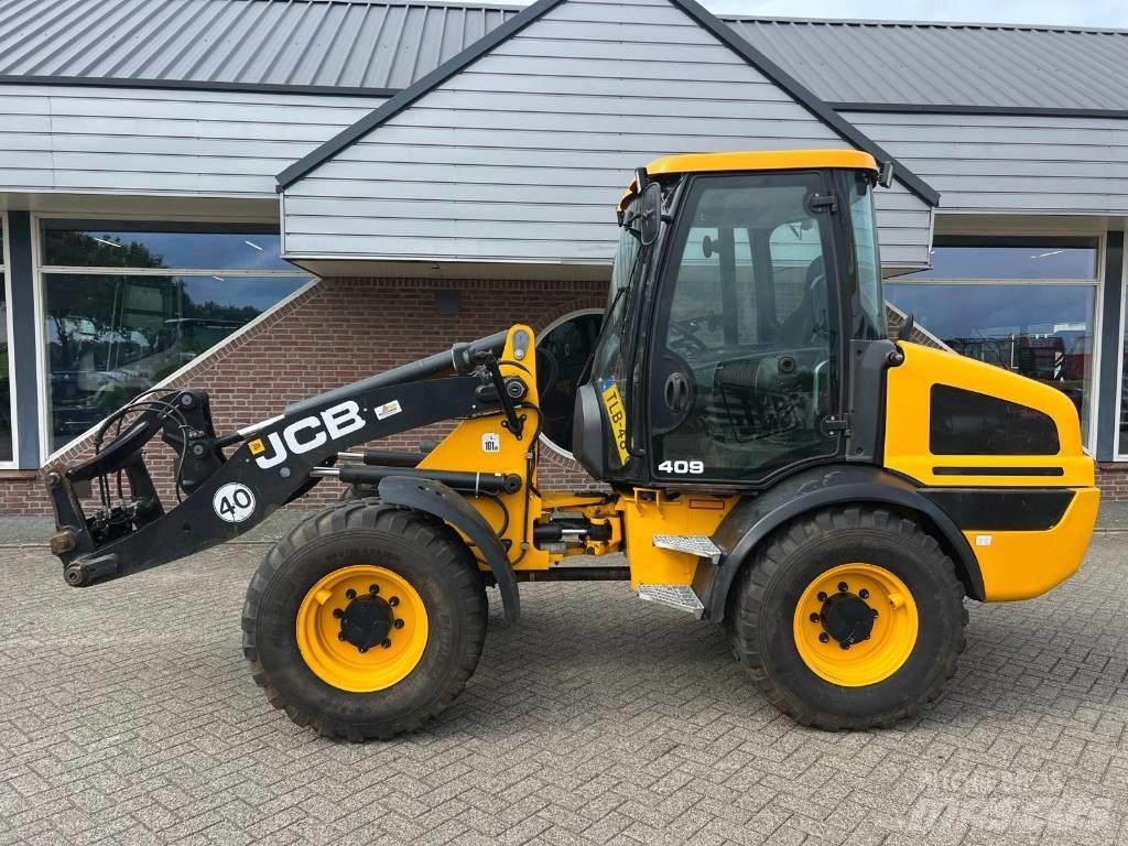 JCB 409 Agri shovel Læssemaskiner på hjul