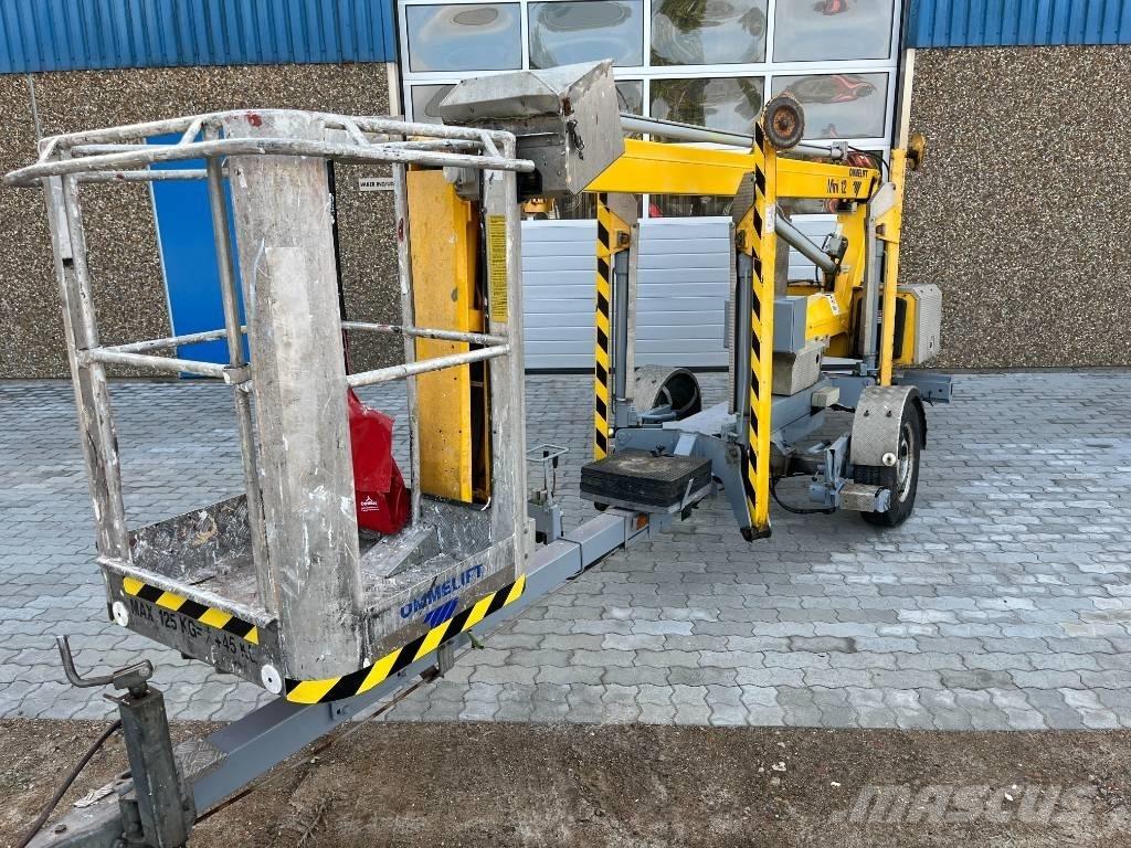 Omme Mini 12 EBJ Trailermonterede lifte