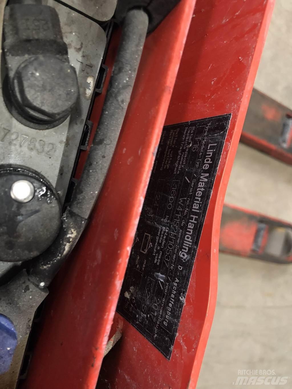 Linde T16 El-palleløftere