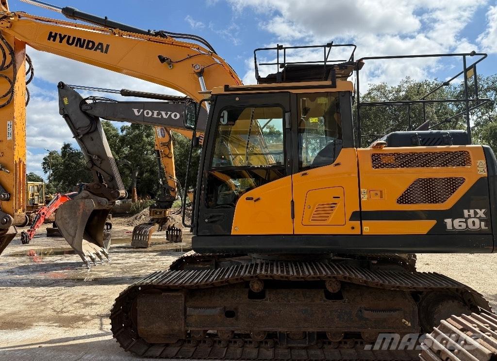 Hyundai HX 160 L Gravemaskiner på larvebånd