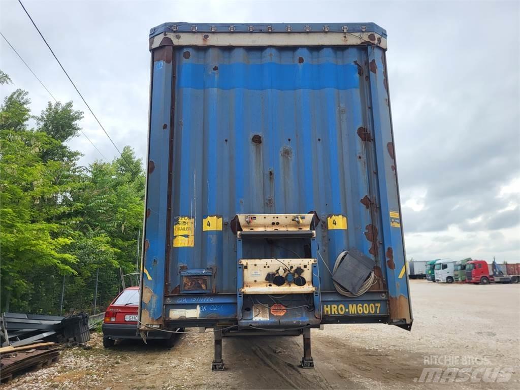Krone SD Anhænger med lad/Flatbed