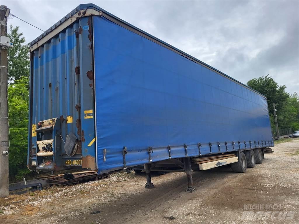 Krone SD Anhænger med lad/Flatbed