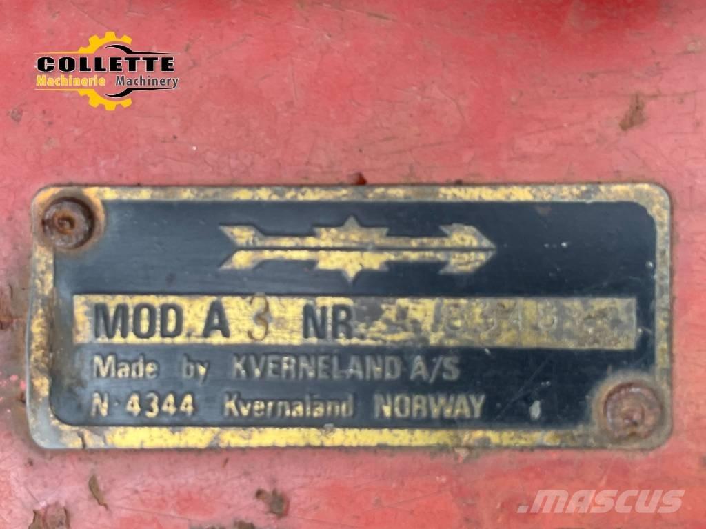 Kverneland A3NR Sneplove