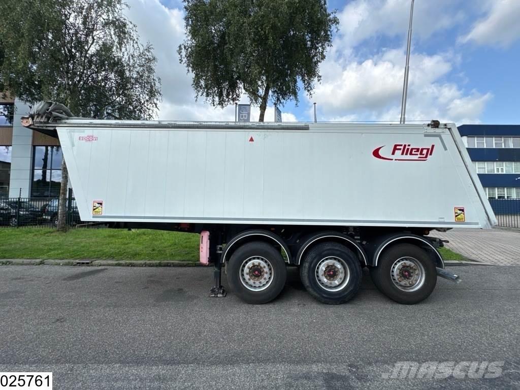 Fliegl kipper Semi-trailer med tip