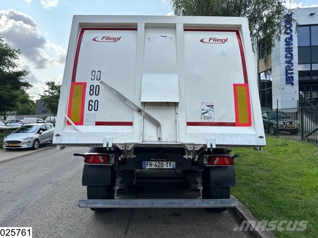 Fliegl kipper Semi-trailer med tip