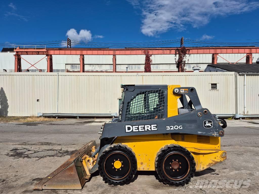 John Deere 320 Minilæsser - skridstyret