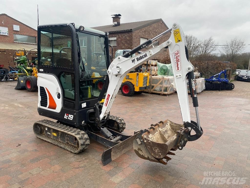 Bobcat E 19 Minigravemaskiner