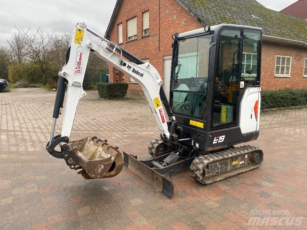 Bobcat E 19 Minigravemaskiner