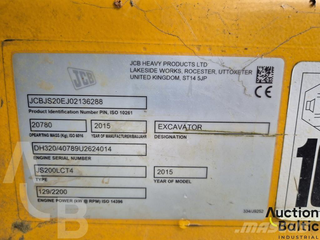 JCB JS 200 LC T4 Gravemaskiner på larvebånd
