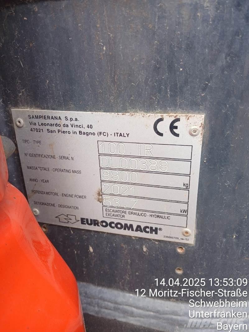 Eurocomach 100TR Minigravemaskiner