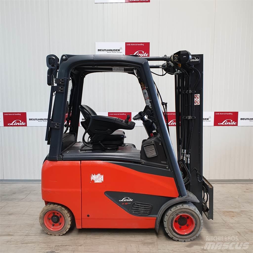 Linde E18PH El gaffeltrucks