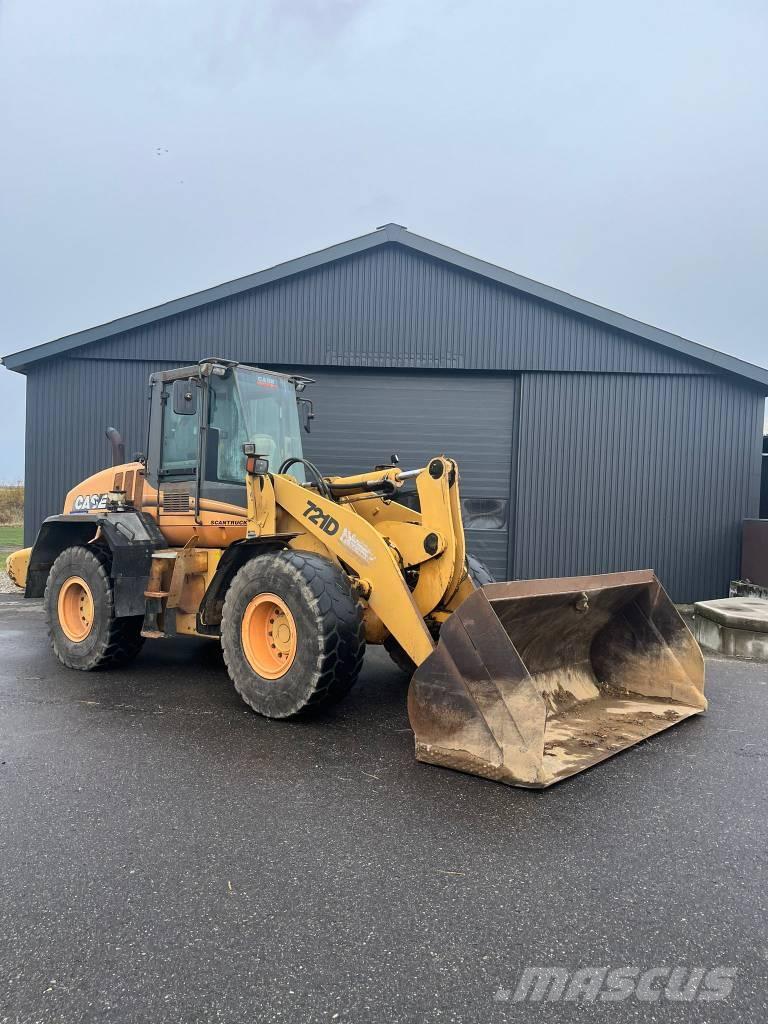 CASE 721 D Læssemaskiner på hjul