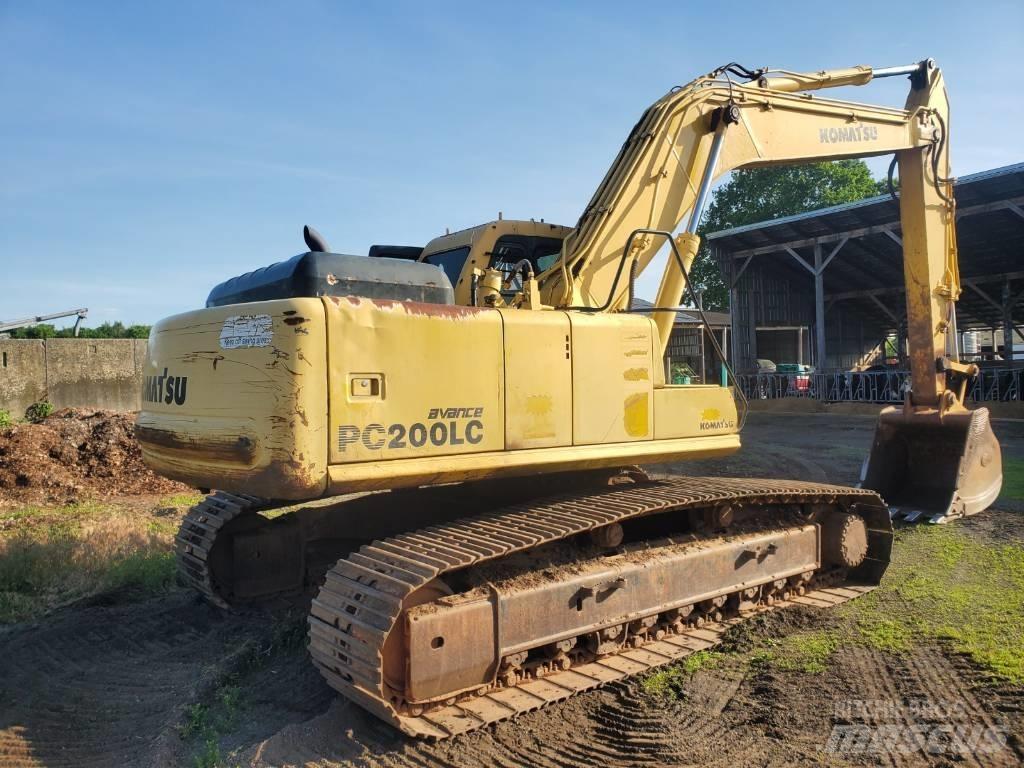 Komatsu PC200LC-6LE Gravemaskiner på larvebånd