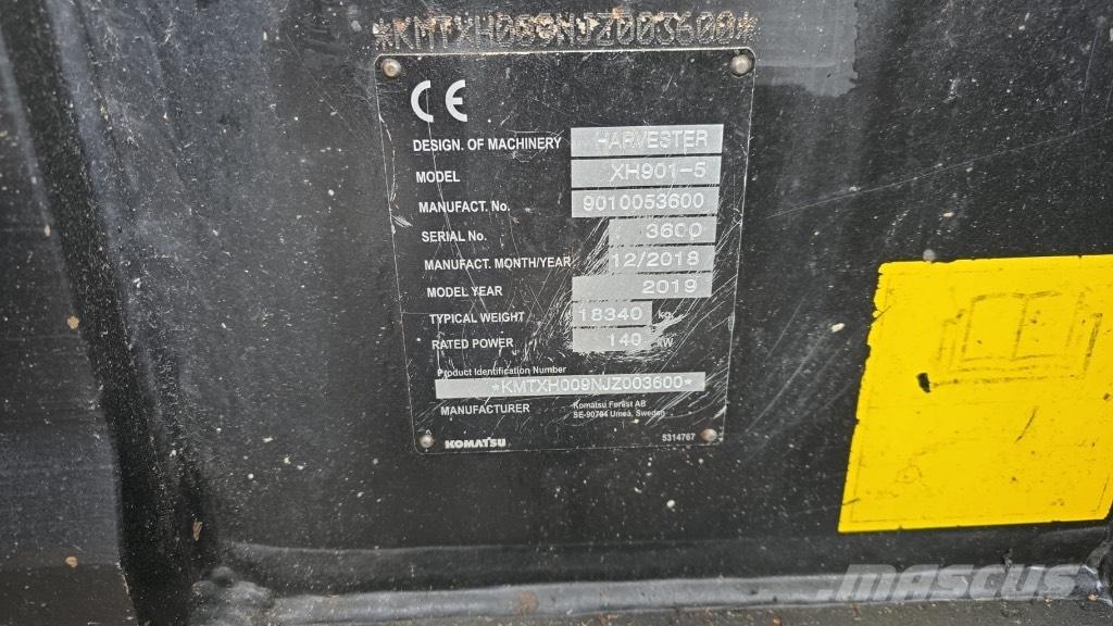 Komatsu 901.5 Skovningsmaskiner