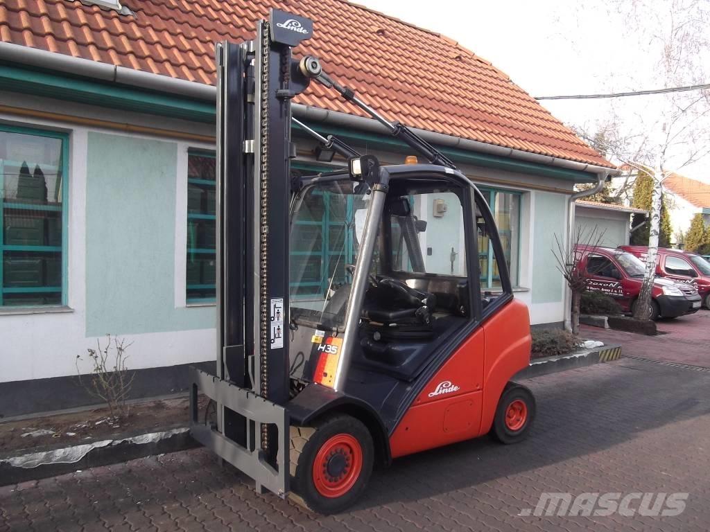 Linde H 35 D V-2917 Diesel gaffeltrucks