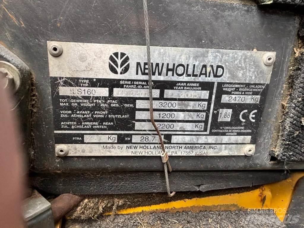 New Holland LS160 Minilæsser - skridstyret