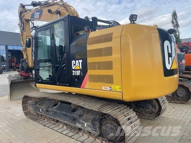 CAT 318FL Gravemaskiner på larvebånd