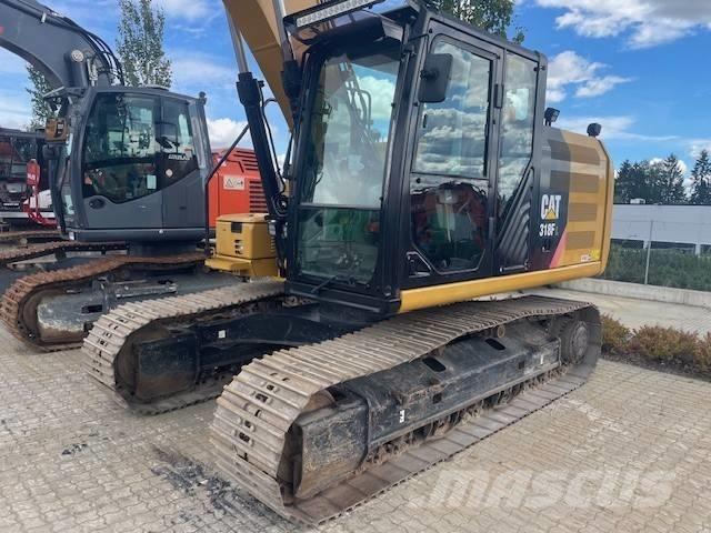 CAT 318FL Gravemaskiner på larvebånd