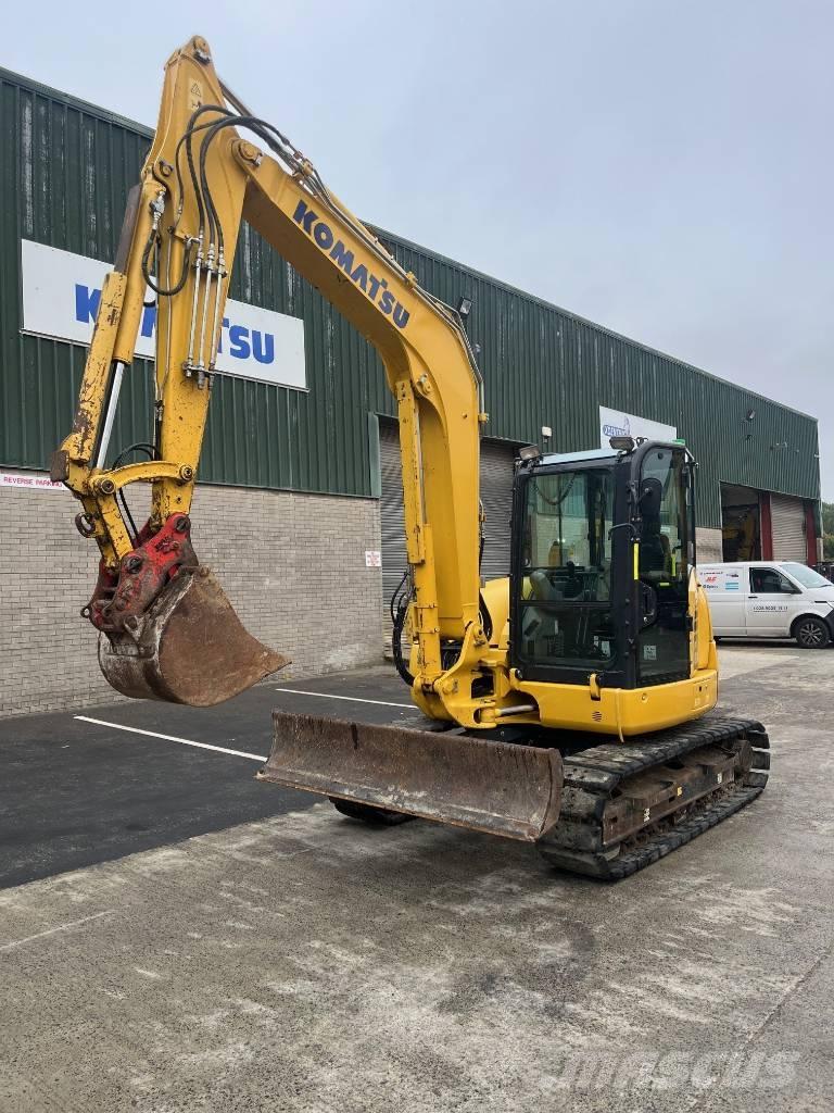 Komatsu PC80MR-5E0 Midi-gravemaskiner 7t - 12t