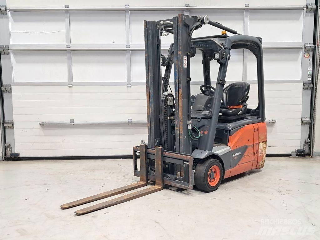 Linde E16C-02 El gaffeltrucks