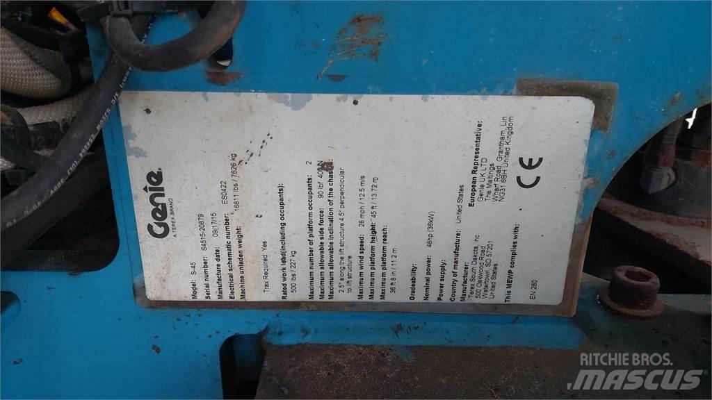 Genie S45TRAXG Andre lifte og platforme