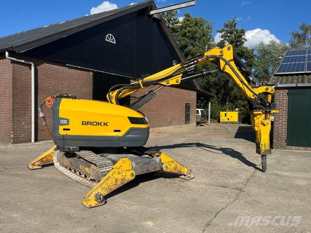 Brokk 500 Special gravemaskiner