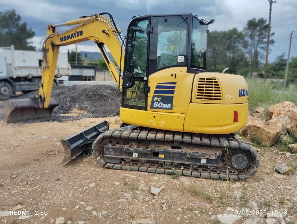 Komatsu PC 80 MR Midi-gravemaskiner 7t - 12t