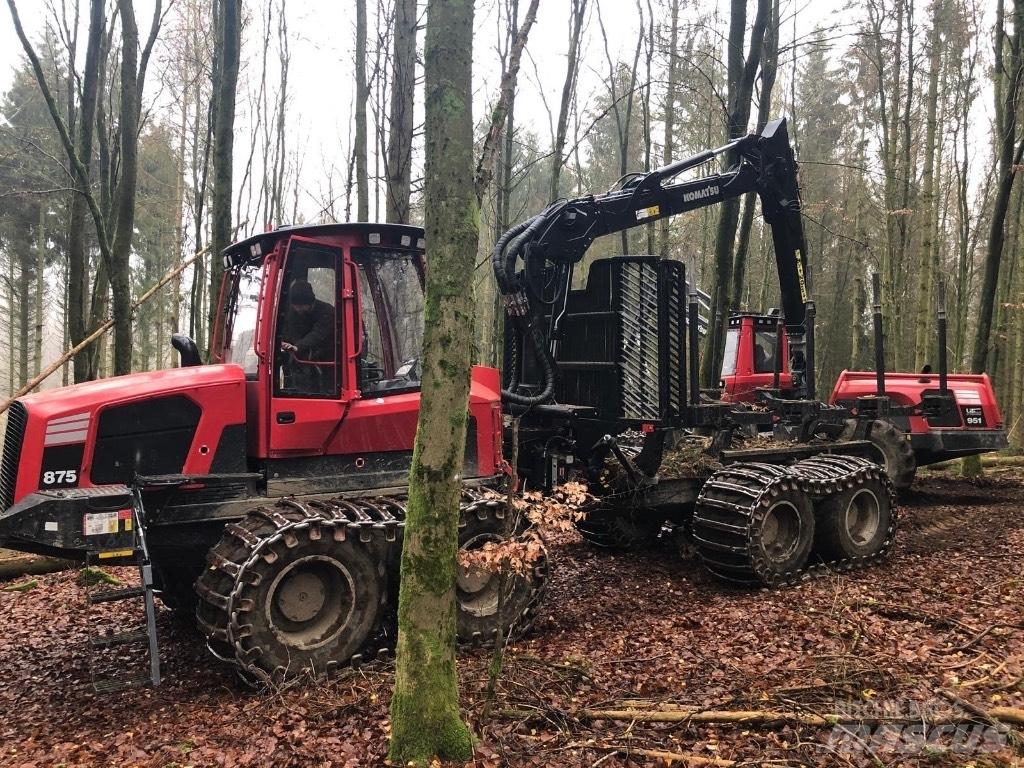 Komatsu 875 Udkørselsmaskiner