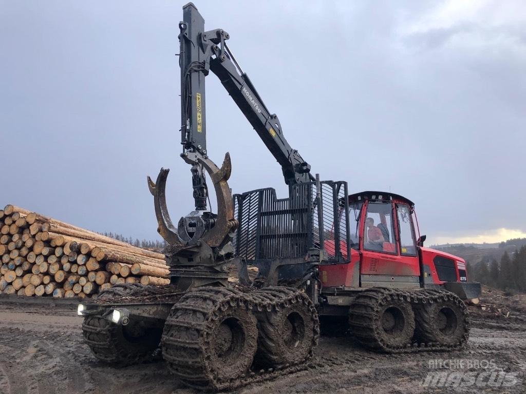 Komatsu 875 Udkørselsmaskiner