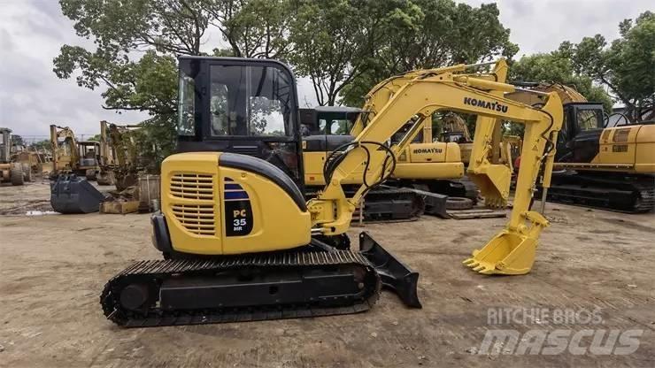 Komatsu PC 35 Minigravemaskiner