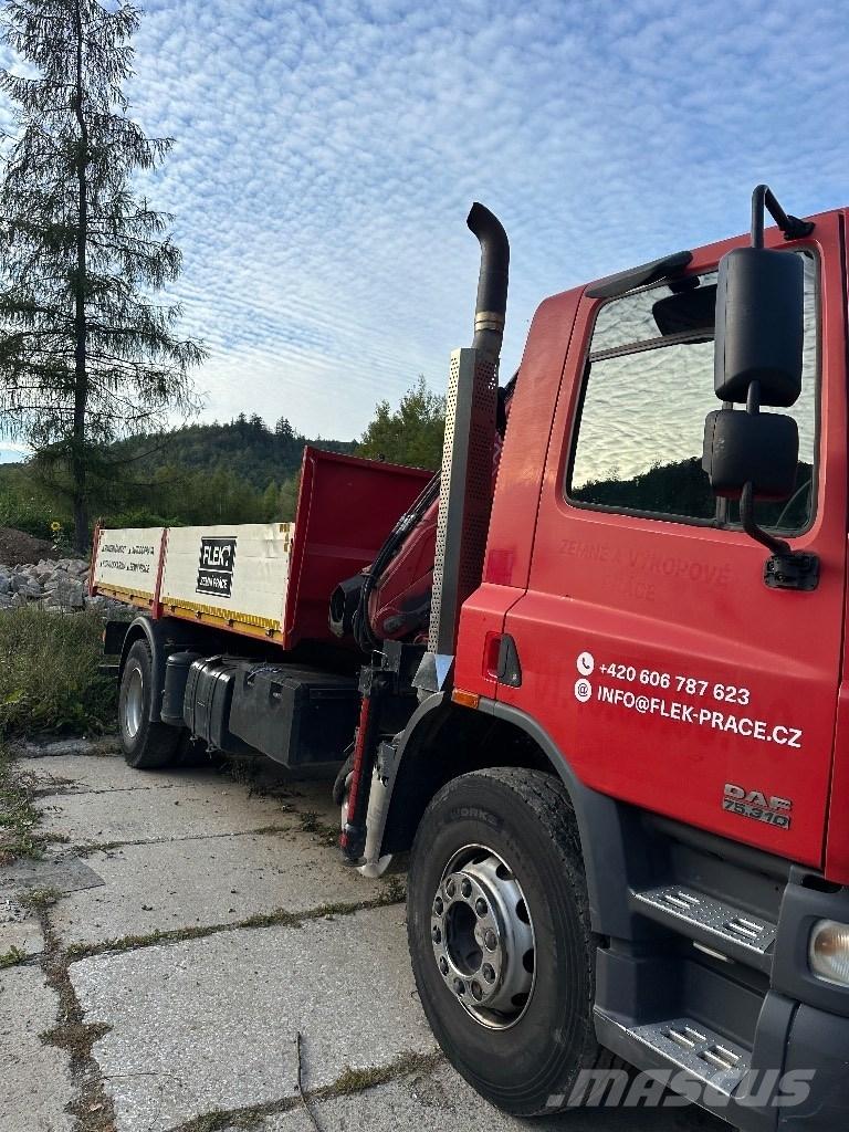 DAF CF 75.310 Lastbil med kran